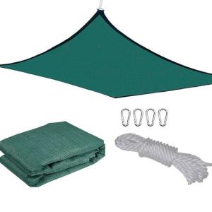 HDPE sail material and sunshade sail & windseine type outdoor garden sunshade