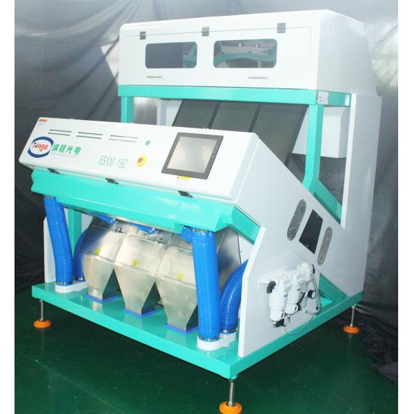 Quality 3 Chutes 2000W 600kg/h CCD cereal walnut color sorter wholesale