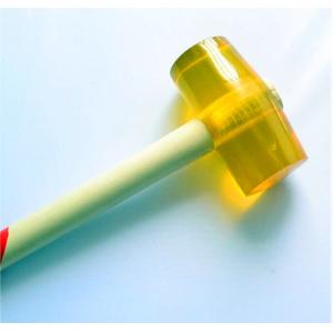 Transparent Rubber Mallet/Rubber hammer with colored wooden handle RHA-3