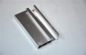 Cheap Silver Brushing Aluminium Extrusion Profile For Floor Decoration With Alloy 6463 for sale
