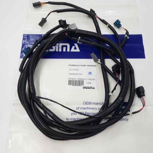 Hydraulic Pump Excavator Wiring Harness YA00020510H1 For ZAX200-3 ZAX200-5A