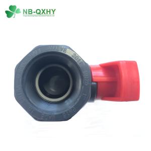 High Pressure DIN Valve Octagonal Ball Valve Threaded PVC Valve with Strong