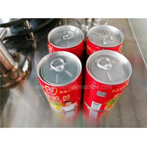 Cheap Pop Top Beverage Can Filling Machine / Can Seamer Line CE And ISO Passed for sale