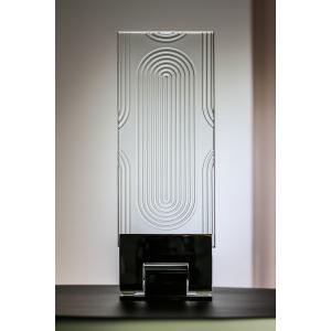 3300x6000mm Mistelite Flutelite Millenium Coloured Frosted Patterned Glass