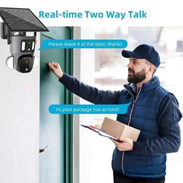 Full HD LTE UBOX Solar Camera 4MP/6MP