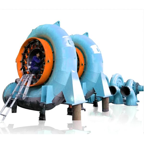 Quality Stainless Steel Vertical Francis Turbine Generator 300KW-20MW wholesale