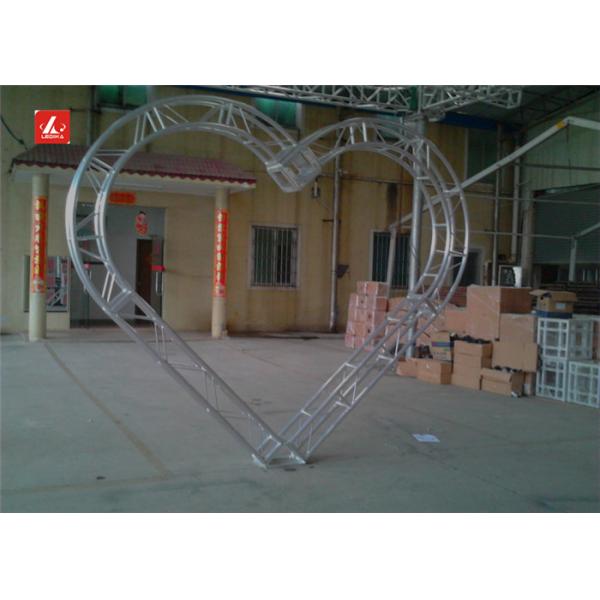 Wedding / Event / Party Crowd Control Barrier Circle Shape White Stage Truss