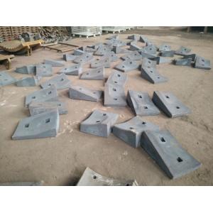 High Cr Wear-Resistant Castings Iron Shell Liners With Hardness More Than HRC57