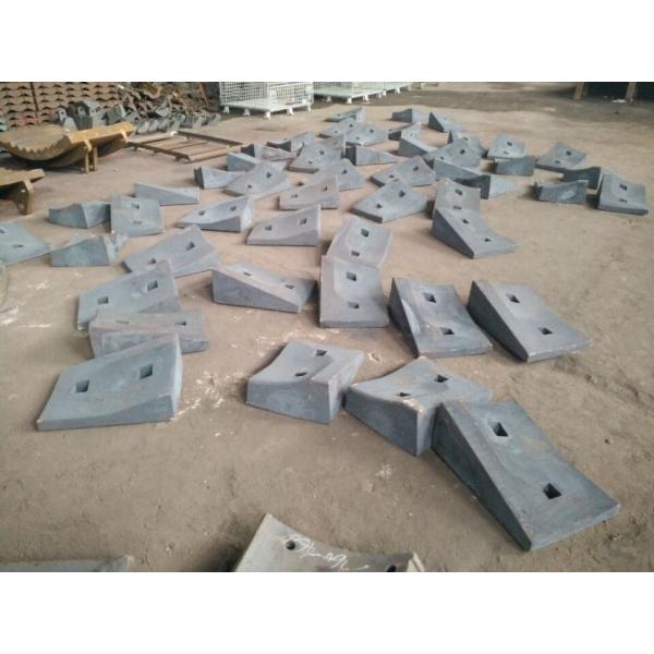 Quality High Cr Wear-Resistant Castings Iron Shell Liners With Hardness More Than HRC57 wholesale