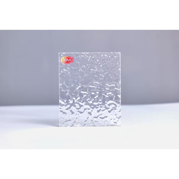 Quality High Light Transmittance Textured Acrylic Sheet for Bright Spaces wholesale