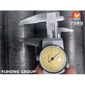 China Incoloy 825 Extruded Finned Tube , Fin Material AL 1060 , for Heat Transfer on sale