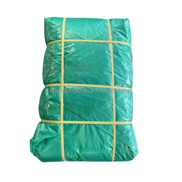 Quality Green Polyethylene Tarpaulin for Moisture-Proof and Sunlight Blocking Width 2-11m wholesale