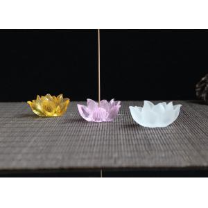 Lotus Flower Design Home Decorations Crafts Incense Burner Three Colors Optional