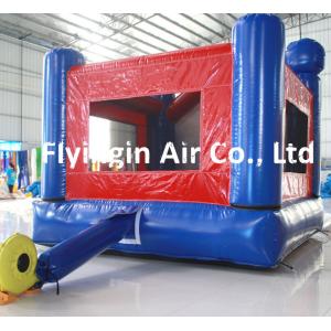 Customized Rocket Bounce Inflatable Spiderman Jumping house with Blower for Sale