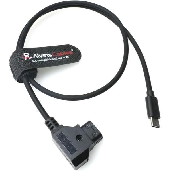 Quality Alvin's Cables Dtap to USB-C Power Cable, 2ft Ultra Soft & Flexible Dtap to Type C Enhanced Power for Tilta Nucleus Nano II Wireless Lens Control Motors wholesale