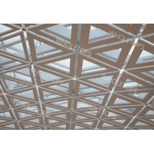 Triangle Special Shaped 3003 Aluminum Ceiling Panel For Airport Terminal