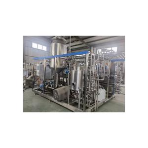 Cheap Advanced 7.5 Kw Aseptic VTlS Pasteurizing Machine for Soy Milk Processing Line 3 SOYMILK for sale