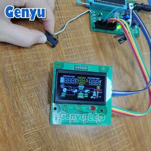 Customized VA Black LCD Screen Color Icons 11 Segment Display Modules with White