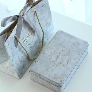 Ultraportable Wedding Printed Tin Boxes Multipurpose Rustproof