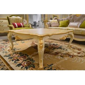 Oval shape neoclassical wood tree trunk cocktail table FC-101C