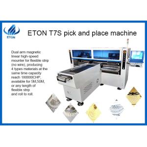 Full Automatic Flexible Strip Mounting Machine 180000CPH With 34 Heads