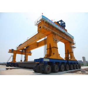 Customized U Type Balanced Launching Gantry Crane Rated Lifting Moment 50KN