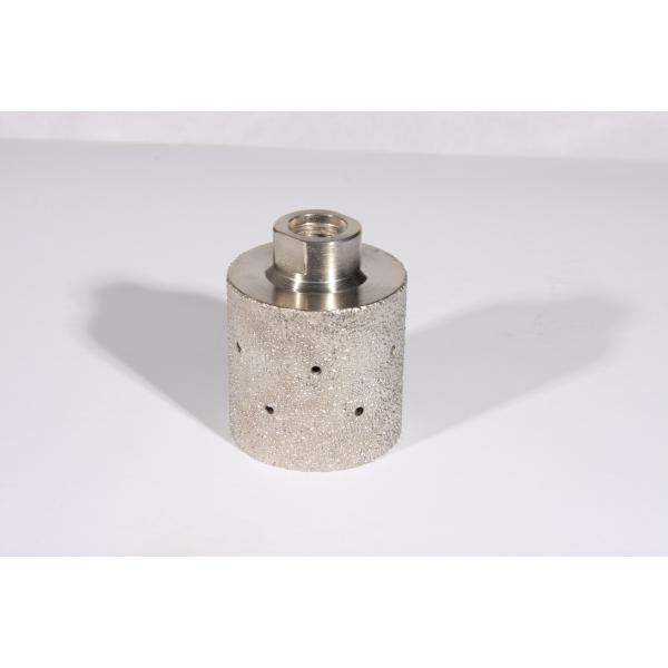 Quality Vacuum Brazed Diamond Drum Wheel High Cutting Efficiency For Stone Shaping wholesale