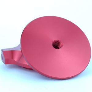 Customized Metal Processing Customized Red Turbe Wheel CNC Machining Auto Spare