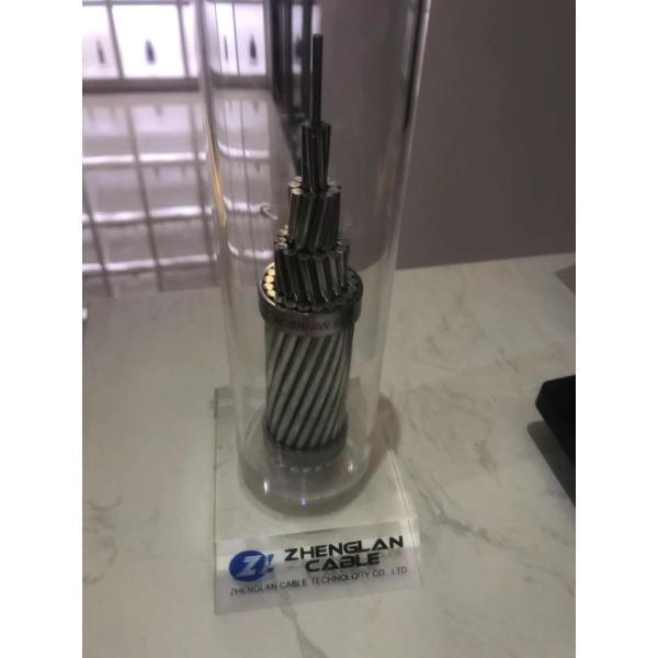 ACSR Overhead Bare Conductor Wire , ACSR Conductor IEC 61089 Standard Steel: 2