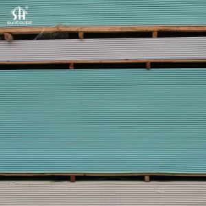 12mm Sound -proof Plaster Board Dry Wall Gypsum Board for Celling and Constructi