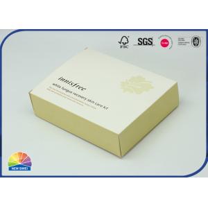 China 350gsm White Kraft Paper Cream Package Folding Paper Carton Box on sale