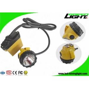 Cheap IP68 Waterproof Rechargeable LED Headlamp 25000Lux Brightness 10.4Ah With SOS Function for sale
