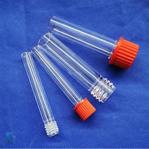 China Factory Custom Transparent Threaded Quartz Pipe High Temperature Resistant on sale