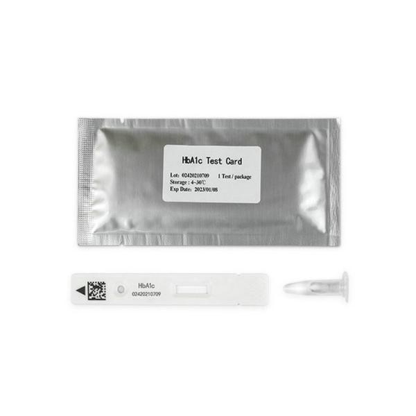 IVD HBA1C Rapid Test Kit High Sensitivity For Biological Testing Institutions
