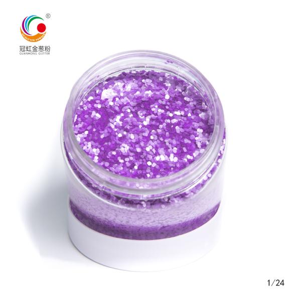 Hexagonal High Flash Biodegradable Chunky Glitter Loose Sparkles Nail Art Makeup