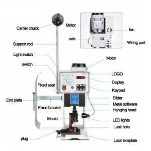 CX 1-8T Semi Auto Mute Terminal Crimping Machine Horizontal Vertical