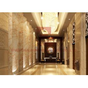 Cheap 2500kg 1.6m/S MRL Gearless Machine Room Less Elevator With Traction System for sale