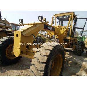 Used Caterpillar 140H Medium-sized Motor Grader with Hydraulic Transmission and Wheeled Walking Mode