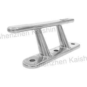 Stainless Steel Boat Silver Color Ship Mooring Cleats Galvanized Casting Iron