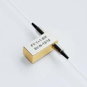 Low Insertion Loss 1×1 Fiber Optical Switch 850 / 1310nm For OADM
