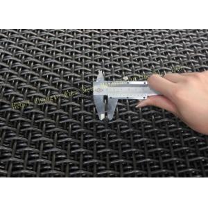 Black Painting Curved Hook 6M Quarry Mesh Screen