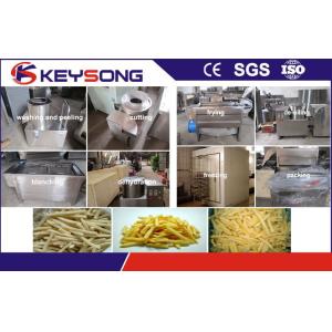 Large Capacity Potato Chips Making Machine Processing Equipment High Performance