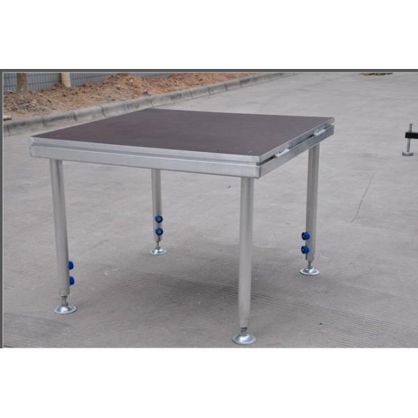 Quality High Loading And Light Weight  1.22 x 1.2 2M Portable Anti-Slip Waterproof  Stage Platforms With Different  Height wholesale