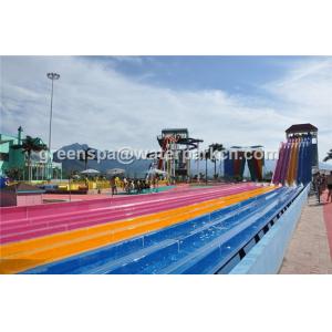Fiberglass Custom Water Slides Safety Big Water Slides Water Slides For Pools