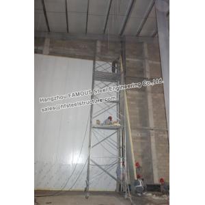 Meat PU Insulated Cold Room Panel Construction With Low Temperature