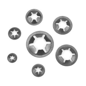 Metal Starlock Clamping Washer with 65Mn Material and Internal Tooth Structure