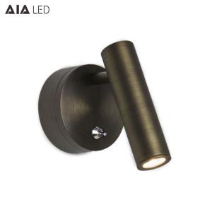 Cheap Contemporary IP20 wall reading light hotel led wall lamp bed wall light for reading in bed 3W led wall lights for sale