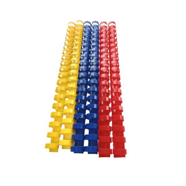 Quality Office Document Binding Combs 6mm (1/4'') 21 Ring Notebook PVC Binder Plastic Binding Combs wholesale