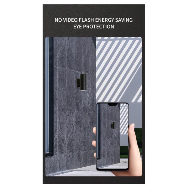 6W 12W Modern Simple Outdoor Wall Lamp LED Waterproof Double Head Shell E27