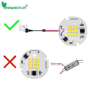 5W SMD LED Chip Encapsulation Series Brighter Safe And Reliable